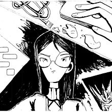Mi Proyecto del curso: Técnicas de entintado para cómic e ilustración. Een project van Stripboek,  Tekening y Schilderij van silver_s - 13.09.2018