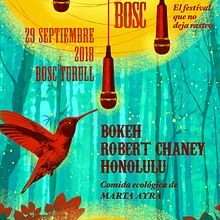Cartel "Son Canciones al Bosc". Een project van Posterontwerp, Traditionele illustratie y  Muziek van Oscar Giménez - 13.09.2018