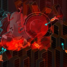 Attack!. Design, Traditional illustration, Advertising, and Sound Design project by Christian Velázquez - 09.13.2018