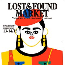 LOST&FOUND POSTERS. Poster Design, and Traditional illustration project by José Antonio Roda Martinez - 12.13.2017