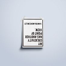 Self Promotion . Cop, writing, Direcția artistică și Design grafic de Javier Vallejo - 09.01.2018