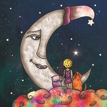 GAIA y el misterio de la Luna Catalina. Ilustraciones cuento infantil.. Un proyecto de Bellas Artes, Dibujo, Ilustración tradicional e Ilustración digital de Mª José López Benedito - 14.09.2018