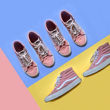 Mi Proyecto del curso: Vans x Pastel. Un proyecto de Creatividad, Diseño, Fotografía, Fotografía de producto, Ilustración digital, Publicidad y Retoque fotográfico de Mireia Pellicer - 14.09.2018