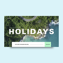 Season - Holidays. Web Design, UX / UI, and Design project by Samuel Castillo - 09.15.2018