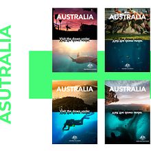Australia Ein Projekt aus dem Bereich Grafikdesign von María José Abella Dutrús - 16.09.2018