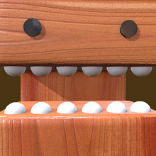 Wood Toy. Un proyecto de 3D, Artesanía, Diseño de juegos, Diseño de personajes 3D y Modelado 3D de dbr3d - 14.09.2018