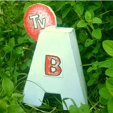 Logo en 3d en papel. Un proyecto de 3D, Diseño, Diseño de logotipos y Modelado 3D de nicolas massone - 17.09.2018