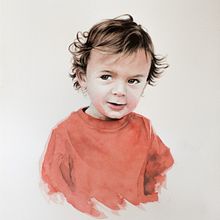 Portraits. Fine Arts, Portrait Drawing, and Watercolor Painting project by Alex Pons - 09.17.2018