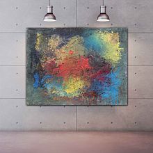 Expo Queca Colmenar en UBS Bank. Graphic Design project by Salvador Colmenar Bassols - 06.08.2018