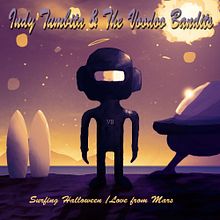Album Cover: Indy Tumbita & The Voodoo Bandits. Ilustração digital projeto de Paco Serén - 18.09.2018