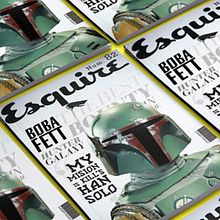 Esquere STAR WARS EDITION BOBA FETT . Editorial Design project by Frederic Casas Torres - 09.19.2018