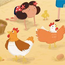 La granja. Un proyecto de Ilustración tradicional e Ilustración digital de Maria Monsonet - 18.09.2018