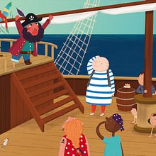Piratas. Un proyecto de Ilustración tradicional de Maria Monsonet - 18.09.2018