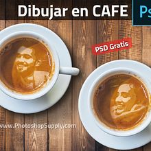 Dibujar en Café PSD Mockup Gratis. Logo Design, and Graphic Design project by emilio_juan - 09.18.2018