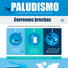 Infografía Paludismo . Direcția artistică, Design grafic & Infografice de Mangel Squin - 09.18.2018