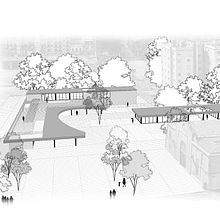 Centro de acogida para refugiados. Architecture project by Natalia LG - 09.18.2018