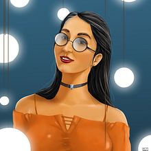 On Light!. Digital Illustration project by Hermis Rodríguez Botier - 02.23.2018