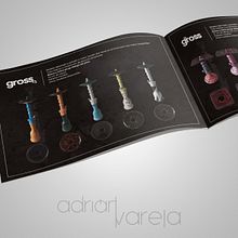 Catálogo - Gross Cachimbas de lujo. Editorial Design, Graphic Design, and Marketing project by Adrián Varela - 09.10.2018