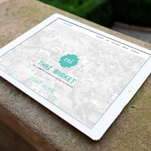 Website - Thai Market. Graphic Design, and Web Design project by Adrián Varela - 03.07.2017