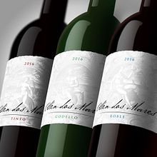 Labeling - Alén dos Mares. Packaging project by Adrián Varela - 05.20.2017