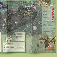 FOLLETO TRÍPTICO BOSQUE VALDENAZAR. Un projet de Créativité, Direction artistique, Design , Conception éditoriale , et Design graphique de Gabriela Argibay - 10.02.2017