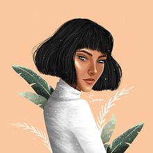 Canela, natural y exótica Canela.. Un progetto di Illustrazione tradizionale, Illustrazione digitale e Pittura di Susana Ríos - 19.09.2018