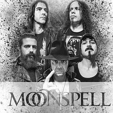 Póster Promo MOONSPELL. Photograph project by Irene Serrano - 09.21.2018