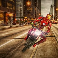 Iron Man Mark 50. Photograph project by David Brat - 09.21.2018