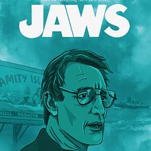 Jaws alternative poster. Un projet de Illustration numérique de Toni Buenadicha - 24.09.2018