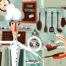 haychef.com. Design gráfico, e Web Design projeto de Calu González - 24.09.2018