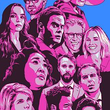 ENTERTAINMENT WEEKLY. Un progetto di Illustrazione tradizionale, Illustrazione digitale e Illustrazione vettoriale di Alex G. - 20.06.2018
