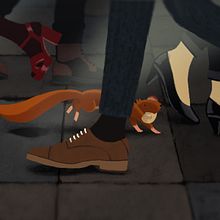 Ardilla in London 4. Un progetto di Animazione 2D, Direzione artistica, Character design, Arte concettuale, Design, Illustrazione digitale e Illustrazione tradizionale di Maria Arnal - 26.09.2018