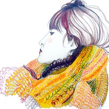 Japón. Un projet de Beaux Arts, Dessin, Dessin au cra, on et Illustration traditionnelle de Natalia Robledo - 06.02.2015