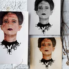 ilustración Vanessa Ives de "PENNY DREADFUL". Projekt z dziedziny Trad, c i jna ilustracja użytkownika Natalia Araque Laosa - 26.09.2018