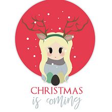 Tarjetas Navidad. Projekt z dziedziny Projektowanie graficzne użytkownika Natalia Araque Laosa - 26.09.2018