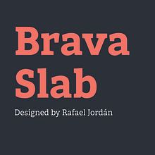 Brava Slab (¡Ahora con 50% de descuento!). Editorial Design, Graphic Design, T, and pograph project by Rafael Jordán Oliver - 09.28.2018