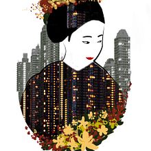 summer illustration. Un proyecto de Ilustración tradicional de Aska Slomka - 28.09.2018