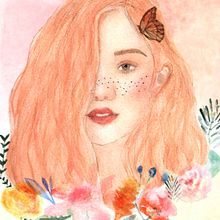 Mi Proyecto para el curso de retrato ilustrado en acuarela. Creativit, and Watercolor Painting project by Gina Rosero M - 09.28.2018