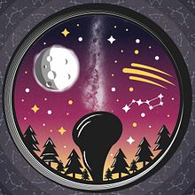 Cuenca Starlight: Verano Astronómico. Poster Design, Traditional illustration, and Digital Illustration project by crispy_world - 01.01.2018