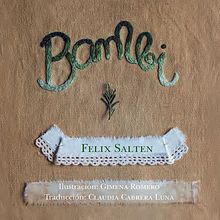 Bambi. Embroider, Creativit, Photographic Lighting, and Traditional illustration project by Gimena Romero - 10.20.2017