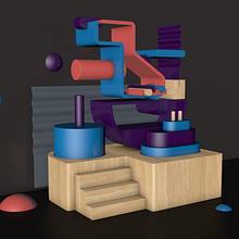 Still life render. Un proyecto de 3D, Creatividad, Diseño de producto y Publicidad de Verónica Serrato - 01.10.2018