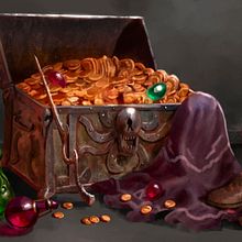 Magic Chest - Concept Art . Un projet de Art conceptuel , et Jeux vidéo de Rafa Flores Art - 01.10.2018