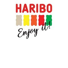 Propuesta para el concurso de diseño de camisetas de Haribo. Projekt z dziedziny Projektowanie graficzne użytkownika Natalia Araque Laosa - 02.10.2018