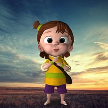 Mi Proyecto del curso:  Modelado profesional de personajes cartoon 3D. 3D Modeling project by Juanita rubio - 10.02.2018