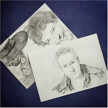 pencil potrait. Een project van  Tekening, Tekening met potlood y  Portrettekening van Arnika Połaska - 02.10.2018