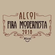 II FIRA MODERNISTA ALCOI 2018. Un proyecto de Diseño editorial, Diseño gráfico y Publicidad de Punts suspensius ilustración y diseño - 03.10.2018