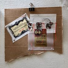 El coro de los esclavos. Embroider project by Rosa Maria Torres Hernández - 10.03.2018