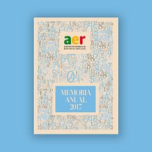 Memoria AER (Editorial). Un proyecto de Diseño editorial de Noel García - 04.10.2018