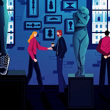 Pepe Jeans. Join the Club. Een project van Animatie, 2D-animatie, Karakteranimatie,  Schetsen, Film, video en televisie,  Creativiteit,  Art direction, Ontwerp van personages, Traditionele illustratie, Digitale illustratie, Vectorillustratie, Motion Graphics, Fotografische postproductie, Rigging y Geluidsontwerp van offbeat estudio - 05.10.2018