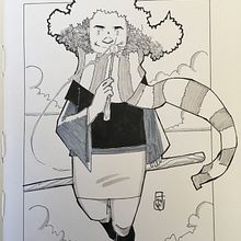 Inktober #4. Drawing, and Traditional illustration project by Fran Amaro - 10.04.2018